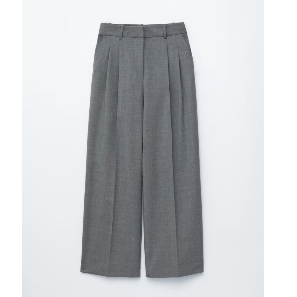 & Other Stories Tailored Wool Trousers